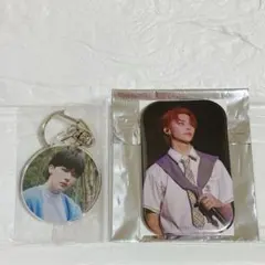 2つセット　&TEAM NICHOLAS ニコラス　缶バッジ　キーホルダー