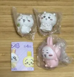 ソフビフィギュア 4 うさぎコスチューム ソフビパペット マスコット2 ちいかわ