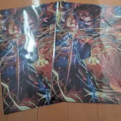 鬼滅の刃 無限城編 善逸 獪岳 クリアファイル 二枚セット