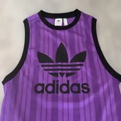 超希少）made in USA アディダス/adidas メッシュタンクトップ - メルカリ