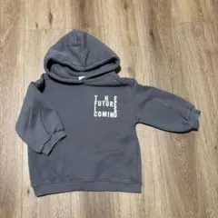 【ZARA】バックロゴトレーナー【104cm】