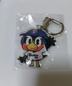 ヤクルトスワローズ つば九郎 2000試合記念ガチャ キーホルダー①