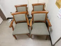 美品□カンディハウス□ダイニングチェア □4脚セット□旭川家具□北欧