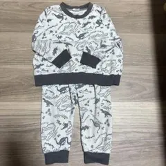 BREEZE 恐竜柄パジャマ 100cm 秋冬