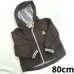 【美品】Polo ポロ ジャンバー フード付き ジャケット アウター クマ 80