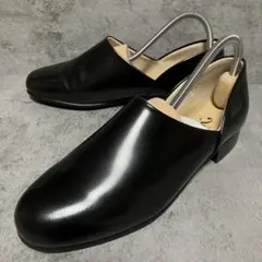 新品　ハルタ　スポックシューズ　レザーシューズ　ブラック　本革　レザー　2349