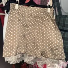 ドット柄 キュロットのサムネイル