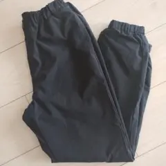 UNIQLO ストレッチウォームイージージョガーパンツ 140 黒