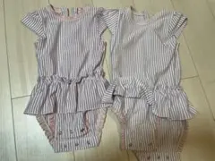 RuffleButts ベビー水着 2点セット 18-24m 3T