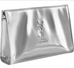 未開封　YSL シルバー 限定ノベルティポーチ