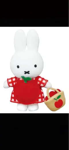 ミッフィー zakka フェスタ 2026 リンゴエプロン マスコット 新品