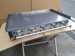 新品 鉄板焼 ガスグリラー 海の家 納涼祭　幅９０ｃｍ お好み焼きそば 盆踊り 900×550【新品 グリドル 鉄板焼 グリラー】台付 天板1枚