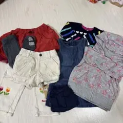 babyGap ベビー服7点セット 80サイズ　GAP ミキハウス