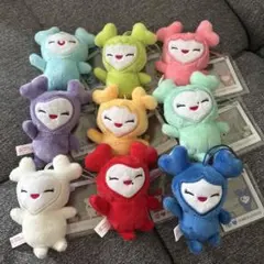 TWICE LOVELYS チャーム付きマスコット　全種　コンプリートセット