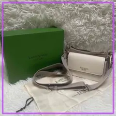 ケイトスペード　ダブルアップ カラーブロック クロスボディ