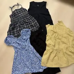 女の子服　ワンピースまとめ売り　5枚セット