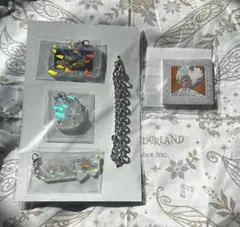 ツイステ　ジャック　プラチナジャケット　アクリルチャーム　缶バッジ　セット