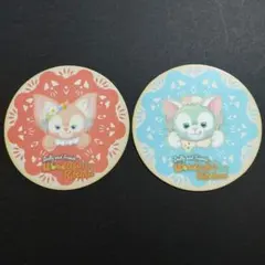 ダッフィー&フレンズ ワンダフルキッチン コースター ジェラトーニ リーナベル