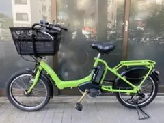 中古電動自転車ヤマハPASkissmini20インチライトグリーン横浜№6698のサムネイル