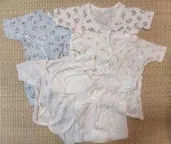 ベビー肌着まとめ売り　5点50～7０