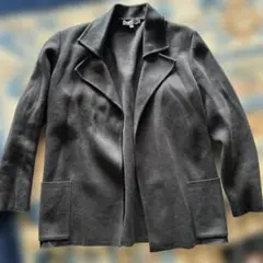 アニエスベー 厚手コットンジャケット　黒　サイズ2 お値下げ‼️