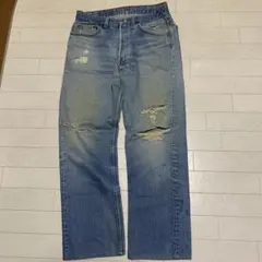 ８０s Levi'sダメージ501W34L34ハチマルアメリカ製87年2月製造