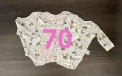 ユニクロ　ミッフィーちゃん　ロンパース　3枚セット