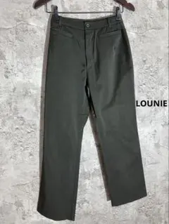 ☘️LOUNIE センタープレスパンツ シンプル カジュアルパンツ 上品のサムネイル