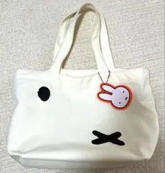 ３４.ミッフィー miffy ミニトートバッグ ホワイト