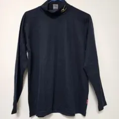 Mizuno BREATH THERMO 長袖アンダーシャツ ネイビー