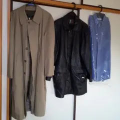 ベージュ コート 未使用　皮 ブラック　ブルゾン　中古　シャツ　未使用