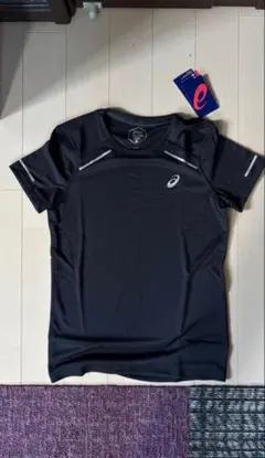 asics アシックス 半袖Tシャツ ブラック Sサイズ