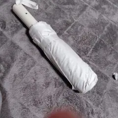 遮光100% 晴雨兼用折りたたみ傘 ホワイト