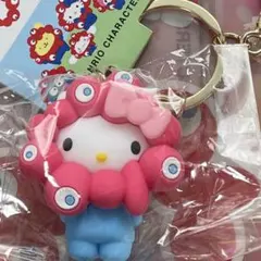パステル　大阪・関西万博 キティ　サンリオ ミャクミャク なりきりキーホルダー