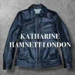 2026年最新】KATHARINE HAMNETT LONDON メンズ シングルライダースの