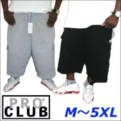 PRO CLUB(プロクラブ)スエット カーゴ ショート パンツ