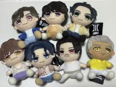 三代目 おすわり ぬいぐるみ 7体まとめ売り