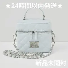 Darich ダーリッチ【シルバーパーツ】キルティングスクエアミニバッグ　新品♡