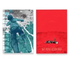 僕のヒーローアカデミア　原画展　A2アートポスター 2枚 頑張れ　緑谷　爆豪