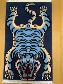 本物 新品 1点物 》 シルク チベタンタイガー 虎 M 1点物 約97cm