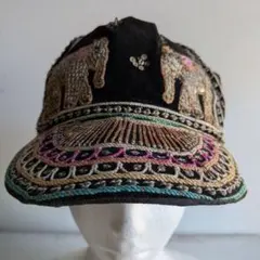 【キャップ】タイ製エレファント（レディース/ユーズド品）