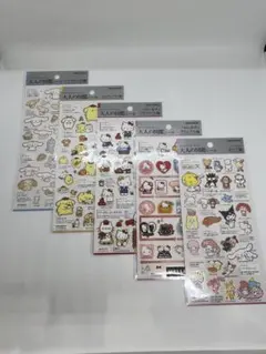 大人の図鑑シール サンリオ 5点セット