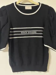 eimy istoire/SIGN BUTTON KNIT TOP - メルカリ