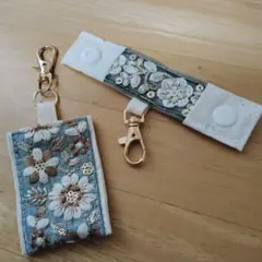 さーちゃん様【おまとめ依頼】インド刺繍リボン　小物　2点