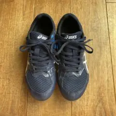 asics EFFORT 陸上競技 スパイクシューズ ネイビー 24.5