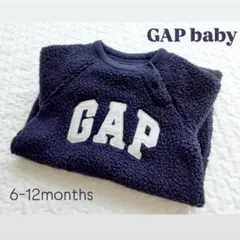 GAP ネイビー ボアロンパース