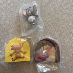 トムとジェリー　ジェリーとタフィーがいるお家　ガチャガチャ