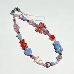 カラフル携帯電話用ストラップ