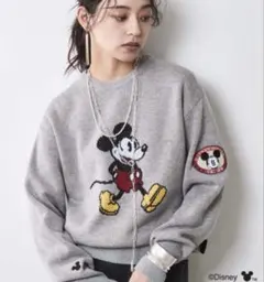 Disney ミッキー ニット セーターのサムネイル