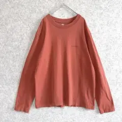 【モンベル】 ロゴ刺繍 ロンT M アウトドア 長袖 Tシャツ キャンプ 登山